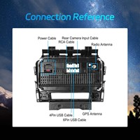 Autoradio Android Podofo 4+64G 7'' CarPlay sans fil Android Auto pour Buick Excelle 2010-2014/Opel Astra J 2011-2012 IPS/DSP/WIFI
