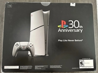 Console de jeu PlayStation5 Slim d'occasion, édition limitée 30e anniversaire, 1 To, 1000-5000 jeux intégrés, prise filaire EU/Japon