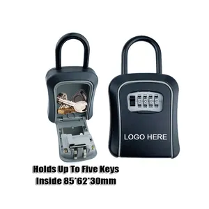 Thuật Số Với Sự Kết Hợp An Toàn Không Thấm Nước Bãi Biển Padlock Box Locker Key An Toàn Hộp Bãi Biển Khóa Chìa Khóa An Toàn