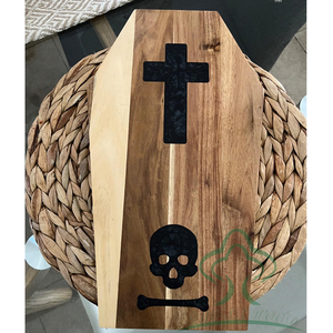 Planche à découper en forme de fantôme en bois plateau de service cadeaux d'halloween cuisine <span class=keywords><strong>fromage</strong></span> et charcuterie planche décorations d'halloween intérieur - Product Image 5