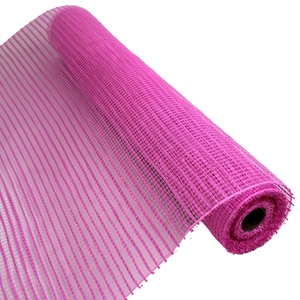 Christmas <strong>Mesh</strong> <strong>Wreath</strong> Supplies Ribbons Gold Foil 53cm #60295 - Product Image 4