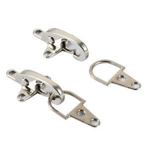 Hebilla de Cierre de Aleación de Zinc Plateada, Accesorios Duraderos para Bolsas de Ropa - Product Image 4