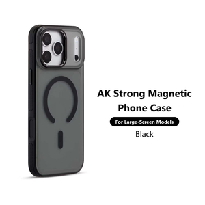 เคสโทรศัพท์ iPhone 16 Pro วัสดุ TPU PC พร้อมแม่เหล็ก N52 ในตัว ป้องกันการกระแทกแบบถุงลมนิรภัย สีส้ม ชมพู ดำ น้ำเงิน 9 สี ขายส่ง - Product Image 6