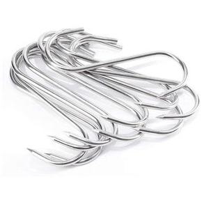 Huifeng Usine En Gros 10mm En Acier Inoxydable Suspendu S Viande Boucher Crochet pour Boeuf - Product Image 2