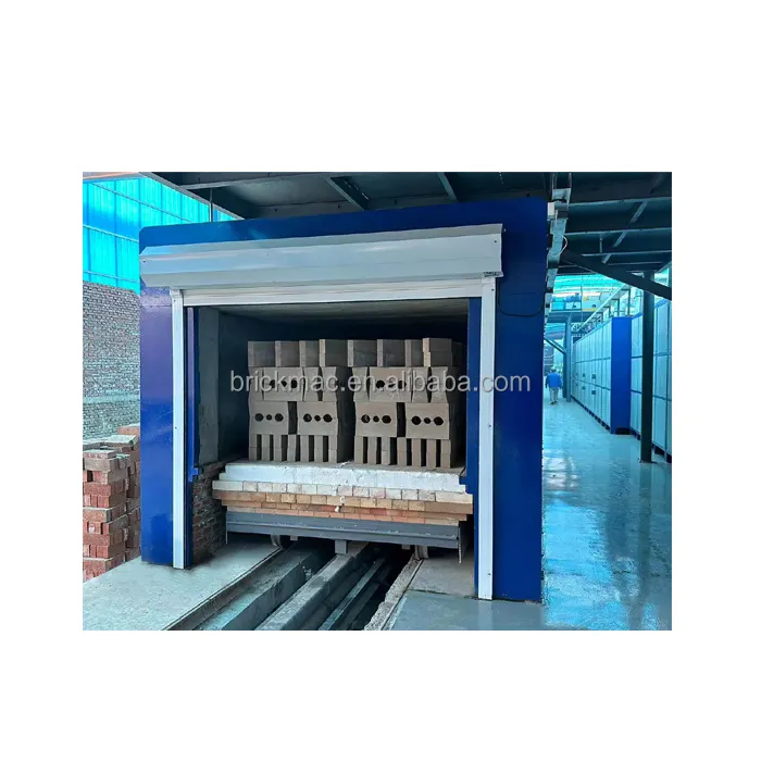 Industrial burners oven for furnaces machines clay refractory brick burning tunnel kiln brick factory china making machine