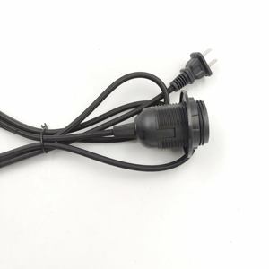 E12 E14 E26 E27 câble d'alimentation plat 303 interrupteur douille <span class=keywords><strong>ampoule</strong></span> de remplacement kit d'extension de câblage vis pour cordon de lampe à sel - Product Image 5