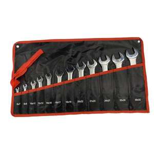 Jeu de clés à fourche TTAKE 11 pièces, modèle 6052, multi-tailles, dans une enveloppe - Product Image 1