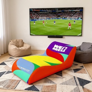 Matelas Gonflable <span class=keywords><strong>Coupe</strong></span> <span class=keywords><strong>du</strong></span> <span class=keywords><strong>Monde</strong></span> FIFA 2026 pour Terrains <span class=keywords><strong>de</strong></span> <span class=keywords><strong>Football</strong></span> Extérieurs et Camping – Gonflage Rapide, Confortable, Design Arc-en-ciel - Product Image 3