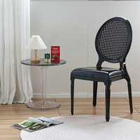 Chaise transparente, chaise de salle à manger pour la maison, mariage, événement, fête