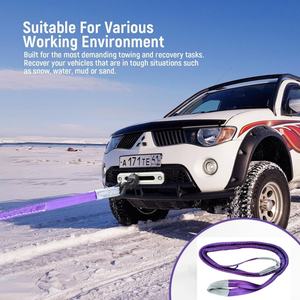 Güvenlik faktörü 7-1 kaldırma dokuma sapanlar endüstriyel mağaza kullanımı için Polyester kaldırma kayışı, vinç, ağaç kütükleri, ağır yük - Product Image 5