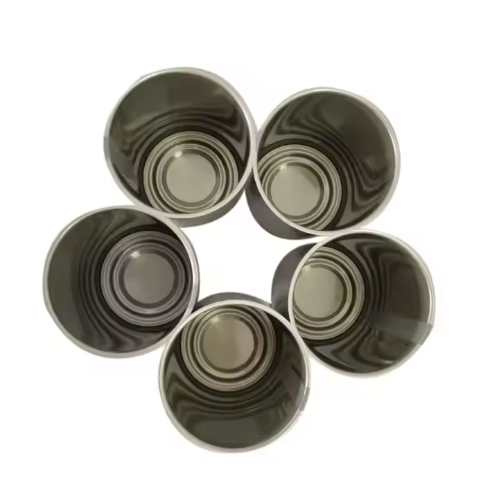 100ml-1000ml High Quality 3-Piece Tomato Metal Paint Tinplate Food Can with Lid for Fruits Vegetable Fish Meat Seafood