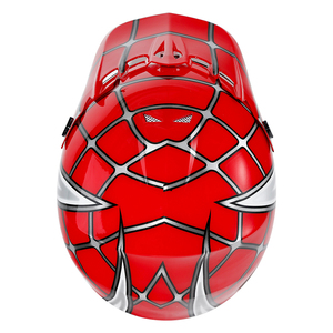 <span class=keywords><strong>Casco</strong></span> de ATV para Jóvenes XF270214 con Gafas y Guantes, DOT, Rojo, Diseño de Red de Araña, para Niños, Motocicleta Todoterreno, Tallas S/M/L/XL, Regalo para Niños - Product Image 5