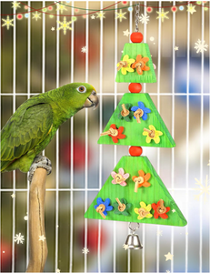 Dễ Thương Đầy Màu Sắc Con Vẹt Đồ Chơi Pet Bird Chuông Vẹt Chew Đồ Chơi Chim Lồng Đồ Chơi Cho Vẹt Chim Trang Trí Nội Thất - Product Image 5