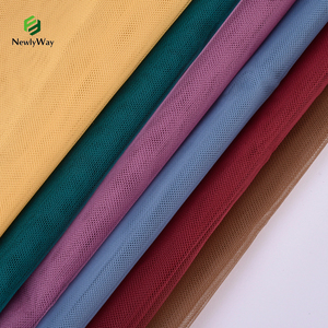 Bán buôn long lanh 100% polyester mềm vải tuyn lưới vải cho váy/váy/áo - Product Image 2