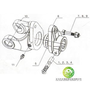Nuevo Eje de Transmisión PTO para Maquinaria Agrícola, Proveedor de Fábrica China, para Tractor Agrícola, Acero al Carbono, 2 Piezas de Transmisión - Product Image 5