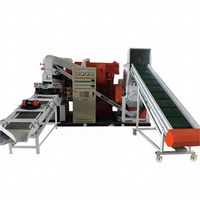 Granulateur de fil électrique BSGH, broyeur de fil de cuivre, ligne de production de recyclage de métaux ferreux et de cuivre pour les projets de récupération au Japon