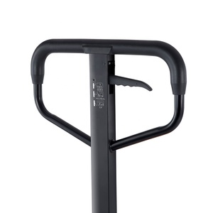 Apilador manual hidráulico con patas a horcajadas 2200lbs Capacidad 63 "Altura de elevación - Product Image 3