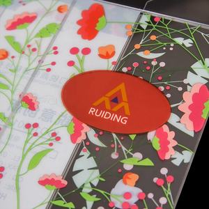 Umwelt freundliche Geschenk boxen aus klar bedruckter Kunststoff verpackung für Unterwäsche/Socke/Geschenk - Product Image 6