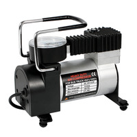 Compresseur d'air électrique miniature 12V pour voiture, modèle de gros, avec cordon d'alimentation et prise allume-cigare, gonfleur de pneus à aiguille de 30 mm