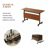 Mobilier de bureau de jeu Salle de réunion pliante Salle de classe réglable Table de collège Étudiant Bureau de luxe