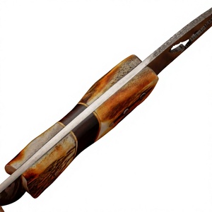 Couteau de chasse en acier au carbone avec manche en bois, équipement de plein air, prix de vente en gros, couteaux de chasse fabriqués en usine - Product Image 6