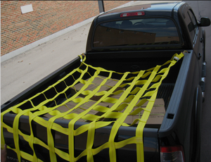 Hàng hóa <span class=keywords><strong>Net</strong></span> Dây đai với lưới cho xe bán tải giường rơ moóc xe lưới với móc điều chỉnh Tie thăng trầm - Product Image 3