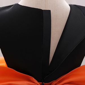 Nuevo Diseño al por Mayor, Vestido de Calabaza en Capas para Niñas, Disfraz de Otoño para Bebés y Niños, Vestidos de Halloween para Niñas - Product Image 4