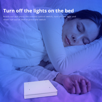 Interrupteur intelligent sans fil Zemismart Tuya Zigbee avec 4 gangs, interrupteur mural à bouton-poussoir, télécommande, minuterie, application Smart Life