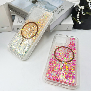 Custodia per <span class=keywords><strong>iPhone</strong></span> in resina epossidica colorata di alta qualità, originale di fabbrica, con glitter, accetta stili personalizzati sfumati e a colore unico per <span class=keywords><strong>iPhone</strong></span> 17 - Product Image 5