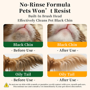 Detergente per Zampe e Mento di Animali Domestici, Shampoo Senz'Acqua Personalizzato per la Pulizia Quotidiana e la Cura di Cani e Gatti - Product Image 3