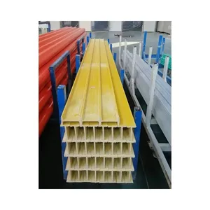 FRP GRP sợi thủy tinh hình chữ nhật Ống FRP Composite pultrusion hồ sơ sợi thủy tinh Rod Ống Vuông