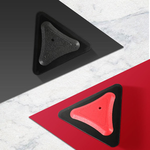 Brosse dégivreuse pour vitres de voiture, nettoyage des poils d'animaux, raclette triangulaire en silicone, raclette à eau pour pare-brise - Product Image 6