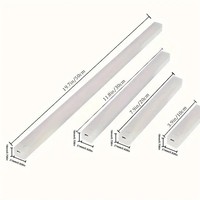 Iluminación LED Recargable para Gabinetes de 10cm/20cm/30cm/50cm, Luz Nocturna Inalámbrica con Sensor de Movimiento, Diseño Moderno para Cocina