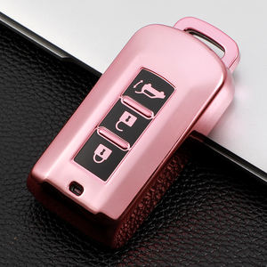 เคสกุญแจรถ TPU แบบนิ่มสำหรับ Mitsubishi Outlander Eclipse CROSS ASX Pajero Laccer พวงกุญแจกระเป๋า - Product Image 4