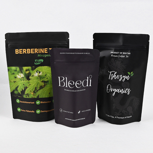 Custom Logo Printed Food Grade PE & PET Plastic Packaging Mylar Bag Stand Ziplock Heat Seal Lollipops & Baby Food Pouch