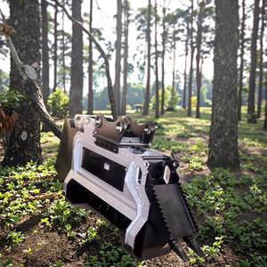 Trinciatrice Forestale per Escavatore 2-30 Tonnellate, Attrezzatura Idraulica per Taglio Arbusti, Macchina Sminuzzatrice per Ceppi d'Albero <span class=keywords><strong>e</strong></span> Bonifica del Terreno - Product Image 2