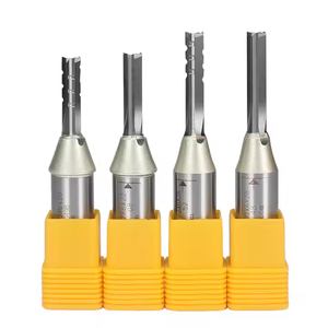 Fresa de ranura recta TCT de 3 ranuras con vástago de 1/2 pulgada, brocas rectas CNC, brocas de router Arden Tools para madera, fresa de extremo para carpintería - Product Image 4