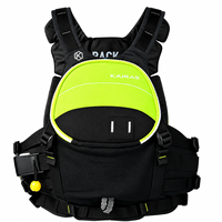 Gilet de sauvetage professionnel 100N pour le rafting en eaux vives, le kayak et les secours en eaux courtes, en Cordura 500D, flottabilité réglable