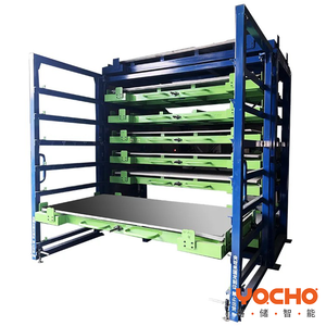 Sistema de estante de almacenamiento de chapa metálica para cajones que ahorra espacio con estanterías y estanterías para palés resistentes - Product Image 1