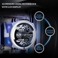 Thermalright CORE Vision 360 blanco ARGB AIO CPU enfriador líquido con bomba silenciosa para PC de juegos ventilador de enfriami