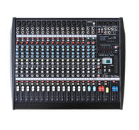 FX-162 Mixeur audio professionnel 14 canaux avec effets DSP 24 bits, interface audio USB et Bluetooth, performances de haute qualité, nouveau