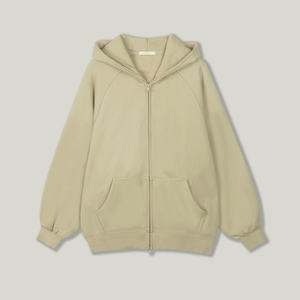 Cárdigan con Capucha Gris de Alta Gama para Hombre y Mujer, 100% Algodón, Color Sólido, Otoño - Product Image 5