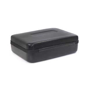 Custom Carbon Fiber Surface Travel Carrying Hard Shell <b>Waterproof</b> EVA <b>Foam</b> Zipper Hard Case Bag - Product Image 3