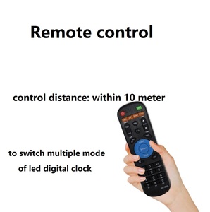 รีโมทไร้สาย YIZHI IR05 สำหรับเปลี่ยนโหมดต่างๆ สำหรับนาฬิกาดิจิตอล <span class=keywords><strong>LED</strong></span> ยี่ห้อ YZ พร้อมฟังก์ชันตั้งเวลาและนับจำนวน - Product Image 5