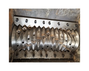 Chất thải Jumbo dệt túi đơn trục Shredder máy xay công nghiệp rơm phế liệu nhựa phim pallet một lần PP PVC Pet băm nhỏ Máy - Product Image 6