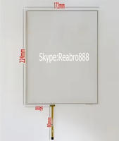Baru ST-104011 ST-104002 ST-104003 ST-104004 ST-104005 ST-104006 TP104006 Panel sentuh resistif 4 kawat 10,4 inci baru 225x173mm