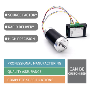 Yüksek Hızlı 56mm TEC56100 BLDC 24V Kalıcı Mıknatıslı Mikro Yüksek Tork Düşük Gürültülü DC ve Uzun Ömürlü Elektrikli Fırçasız Motor - Product Image 3