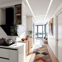 Maison Modulaire Portable - Maison Triangulaire pour Camping et Hôtellerie - Chambre à Coucher Panoramique Céleste Tendance sur Internet