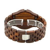 Reloj de Madera Bewell 109A, Relojes Elegantes de Negocios para Hombre, Analógico, Color Madera Natural con Diferentes Logotipos en las Placas Traseras