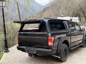 Accessoires sur mesure en aluminium <span class=keywords><strong>pour</strong></span> pick-up, auvent anti-rouille, hardtop imperméable <span class=keywords><strong>pour</strong></span> Ford F150 5,5 pieds/6,5 pieds <span class=keywords><strong>Ranger</strong></span> - Product Image 2